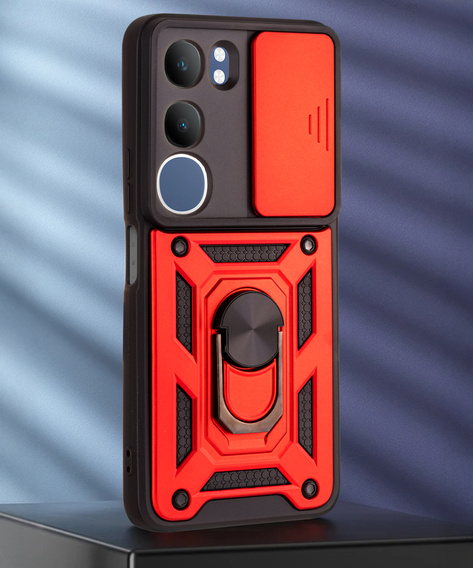 Чохол NOX Camera Slide Vivo Y19s, CamShield Slide, червоний