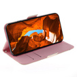Откидной чехол для Motorola Edge 50 Pro 5G, Wallet, Magnolia Flowers серый