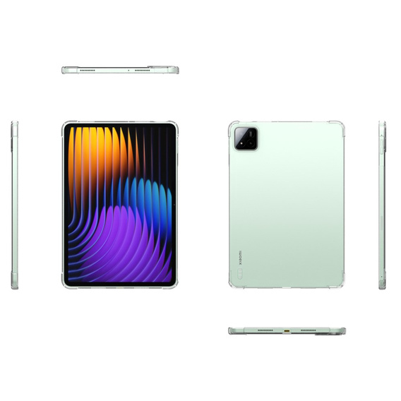 Чохол для Xiaomi Pad 7 / 7 Pro, силіконовий, прозорий