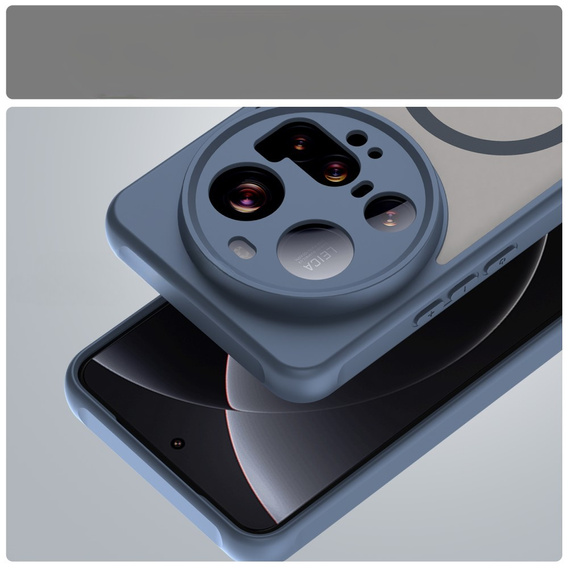 Чохол для Xiaomi 15 Ultra, для MagSafe, ERBORD Matt Case, м'яти
