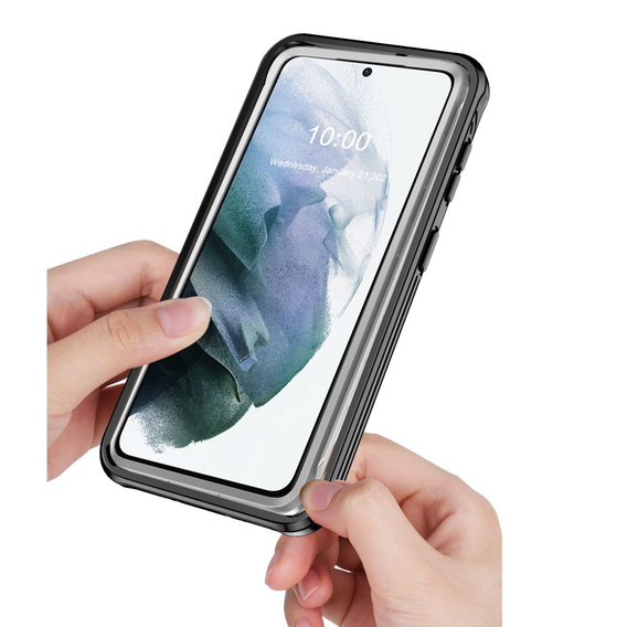 Чехол для Samsung Galaxy S21 Ultra 5G, полный корпус, черный