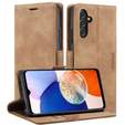 Чохол для Samsung Galaxy A14 4G/5G, ERBORD Vintage, гаманець з клапаном, коричневий