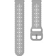 Силиконовый ремешок 22mm Soft Hollowed-out, Grey