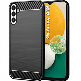 Чехол до Samsung Galaxy A04S / A13 5G, Carbon, чёрный
