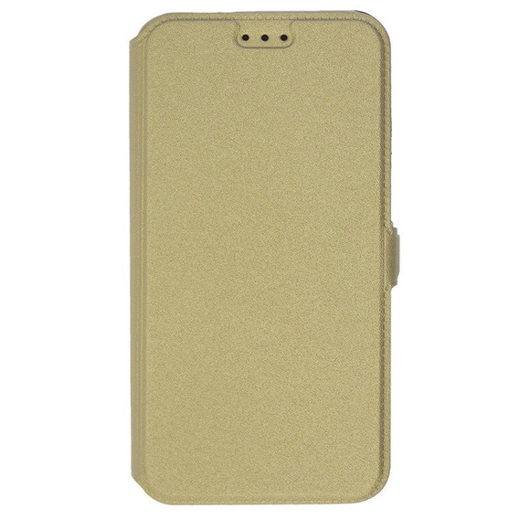 Złote Etui Flexi Book Huawei P9 Lite