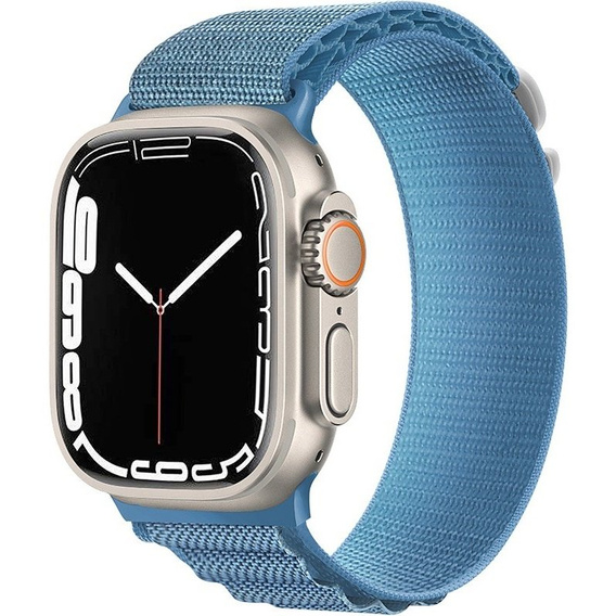 Нейлоновий ремінець до Apple Watch 1/2/3/4/5/6/7/8/SE/ULTRA 42/44/45/49mm, Blue