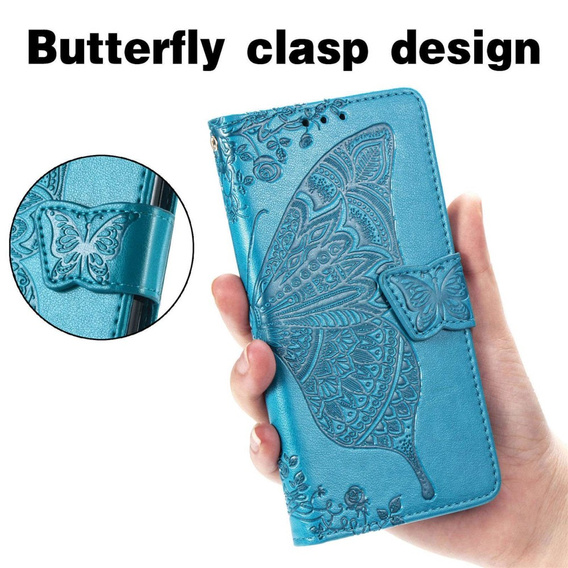 Чохол-книжка для Motorola Moto G32, Butterfly, м'яти