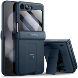 Чехол до Samsung Galaxy Z Flip 5, Suritch Full Body, темно-синий