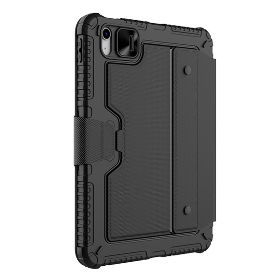 Чехол + клавиатура iPad 10.9 2022, NILLKIN Bumper Pen Slot, чёрный