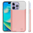 Чехол с батареей 8500mAh до iPhone 14 Pro Max, Pink