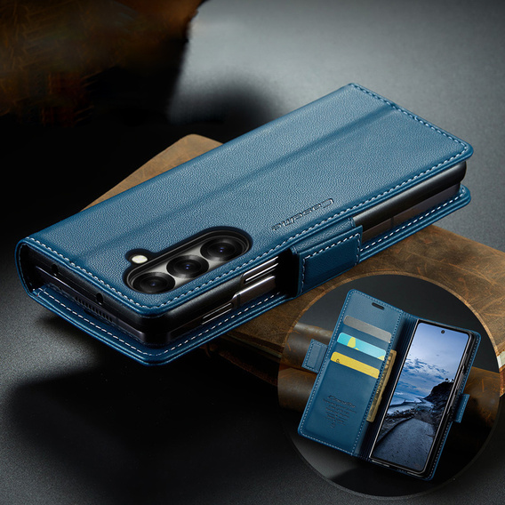 Чохол-розкладачка Litchi Wallet для Samsung Galaxy Z Fold7 5G