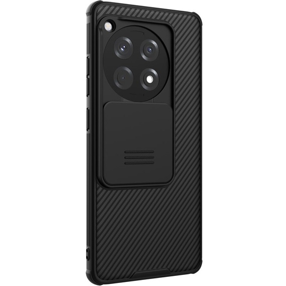 Чохол для OnePlus 12R, броньований Nillkin, CamShield Pro, чорний