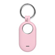 Силиконовый чехол-брелок для Samsung SmartTag2, розовый