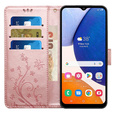 Чохол-книжка для Samsung Galaxy A55 5G, Wallet, Butterfly, фіолетовий