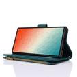 Чохол-книжка для Samsung Galaxy S24 Ultra, Wallet Zipper Pocket RFID, з плечовим ременем, чорний