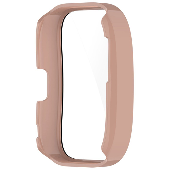Чехол 2 в 1 + закаленное стекло для Amazfit Bip 5, розовый
