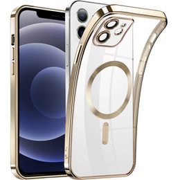 Чoхол до iPhone 12, MagSafe Hybrid, золотий