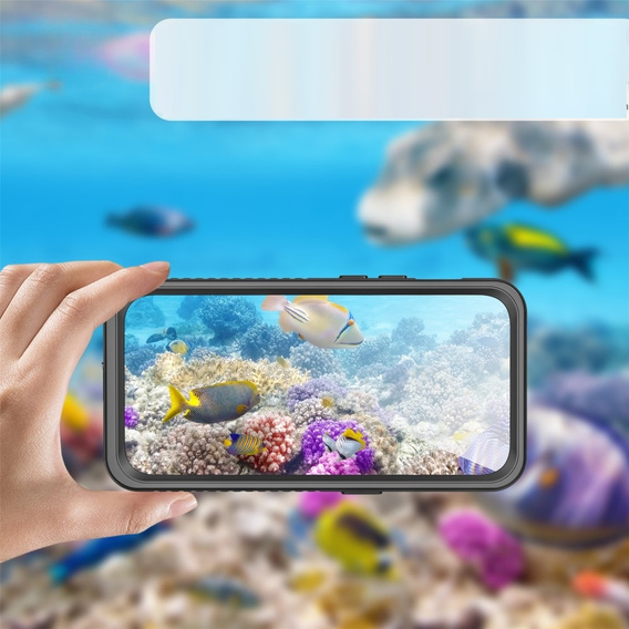 Водонепроникний чохол IP68 для iPhone 15 Pro, чорний