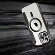 Чохол-книжка для iPhone 12 Pro, RFID Wallet MagSafe CamShield, чорний