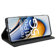 Чохол для Realme 11 Pro 5G / Pro+ 5G, ERBORD Vintage, гаманець з клапаном, чорний