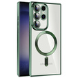 Чoхол до Samsung Galaxy S22 Ultra, MagSafe Hybrid, зелений