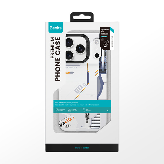 Чохол BENKS Dynamic Magnetic Mecha (E069) для iPhone 17 Pro