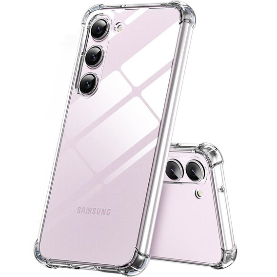 Чехол до Samsung Galaxy S24 FE, Dropproof, прозрачный