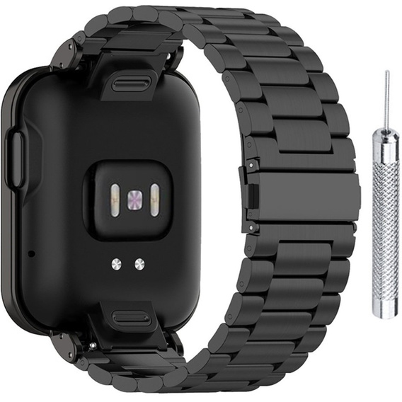 Браслет Stainless для Xiaomi Mi Watch Lite - Black