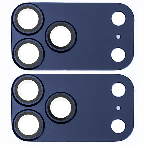 2x Захисне скло ERBORD для острівця камер iPhone 17 Pro