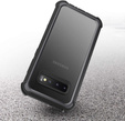 Чoхол до Samsung Galaxy S10 Plus, Dexnor Full Body Rugged, прозорий / чорний