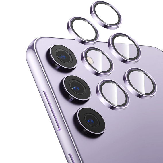 2x закаленное стекло ERBORD для камеры Samsung Galaxy S24
