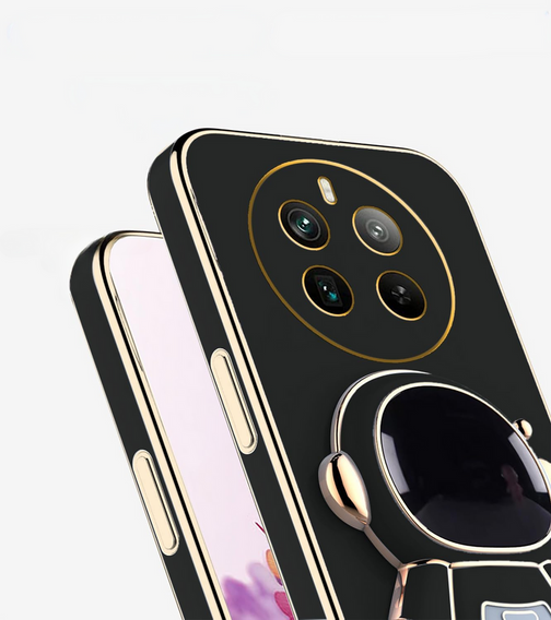 Чехол до Realme 12 Pro 5G / 12 Pro+ 5G, Astronaut, чёрный