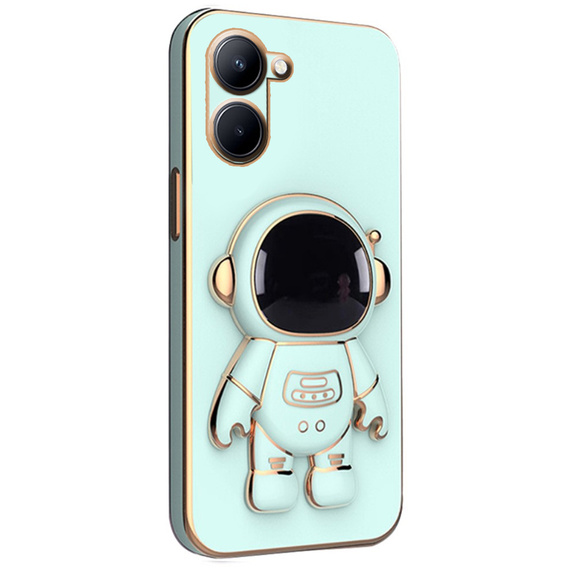 Чехол до Realme C33, Astronaut, зелёный