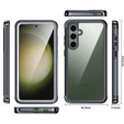 Чoхол Shockproof до Samsung Galaxy S23 FE, із захисним екраном, чорний