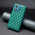 Откидной чехол для Motorola Edge 40 Neo, Wallet, BINFEN COLOR, зелёный