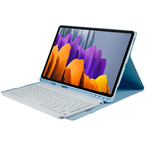 Чохол + клавіатура Galaxy Tab S7+ Plus / S8+ Plus /S7 FE T730 T733, Pen Slot, м'яти