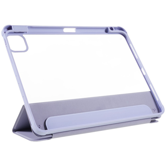 Чохол для iPad Pro 12.9" 2022/2021/2020 (6/5/4 gen.), Smartcase Hybrid, з місцем для стилуса, фіолетовий