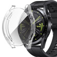 Etui z wbudowanym szkłem do Huawei Watch GT 3 42mm - Transparent White