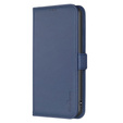 Откидной чехол для Xiaomi Redmi Note 13 5G, BINFEN Wallet, синий