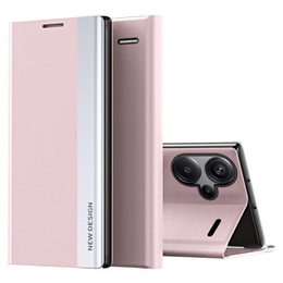 Чохол-книжка для Xiaomi Redmi Note 13 Pro+, Side Magnetic, рожевий