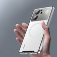 Захисний чохол для камери Xiaomi 13T / 13T Pro, CamShield MagSafe, прозорий / сріблястий