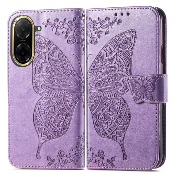 Чохол-книжка для Xiaomi Redmi A5, Butterfly, фіолетовий