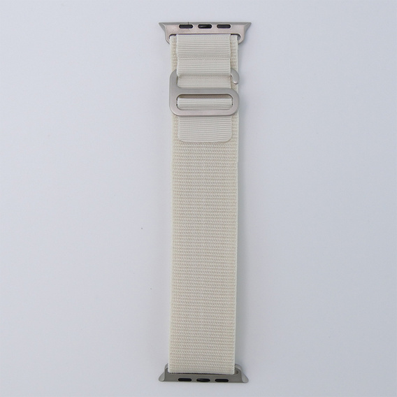 Нейлоновый ремешок для Apple Watch 1/2/3/4/5/6/7/8/SE/ULTRA 42/44/45/49 мм, бежевый