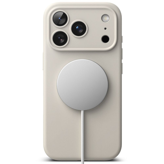 Чохол Ringke для iPhone 17 Pro Max, силіконовий магнітний MagSafe, камінь