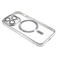 Чoхол до iPhone 13 Pro, MagSafe Hybrid, сріблястий