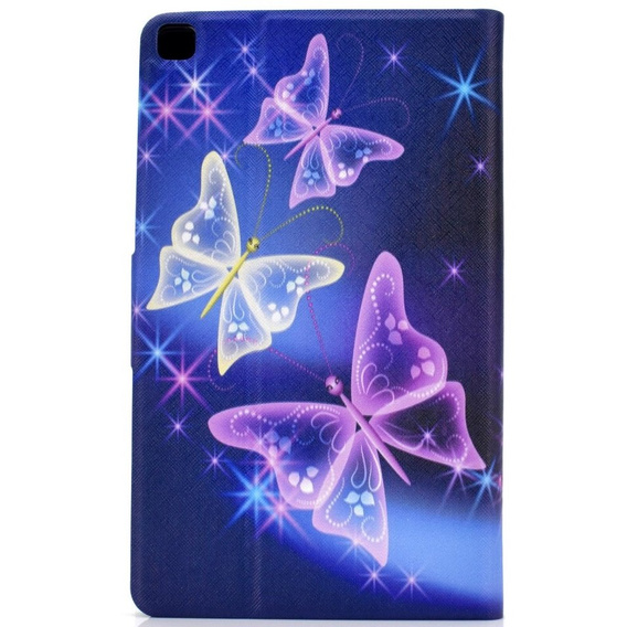 Чoхол до Samsung Galaxy Tab A7 10.4 2020 T500 T505, butterflies, фіолетовий