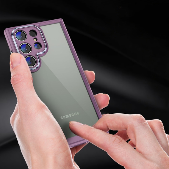 Чохол для Samsung Galaxy S23 Ultra, ERBORD Impact Guard, фіолетовий