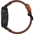 Кожаный ремешок для часов Garmin Fenix 5/6/6 Pro / 7 / Forerunner 935/945 (22mm) - Brown
