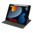Чехол для iPad 10.2" 2021/2020/2019 (9/8/7 gen.), с местом для стилуса, поворачивающийся на 360°, чёрный