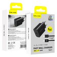 Мережевий зарядний пристрій Blavec GaN4 45W USB-C PD/QC з кабелем USB-C - USB-C для пристроїв з USB-C: смартфонів, планшетів і легких ноутбуків